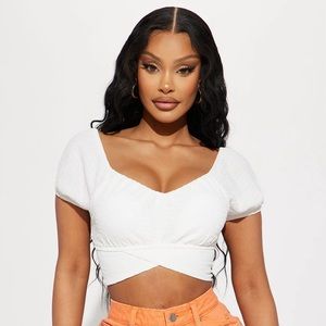 Emma Cropped Top WORN ONCE